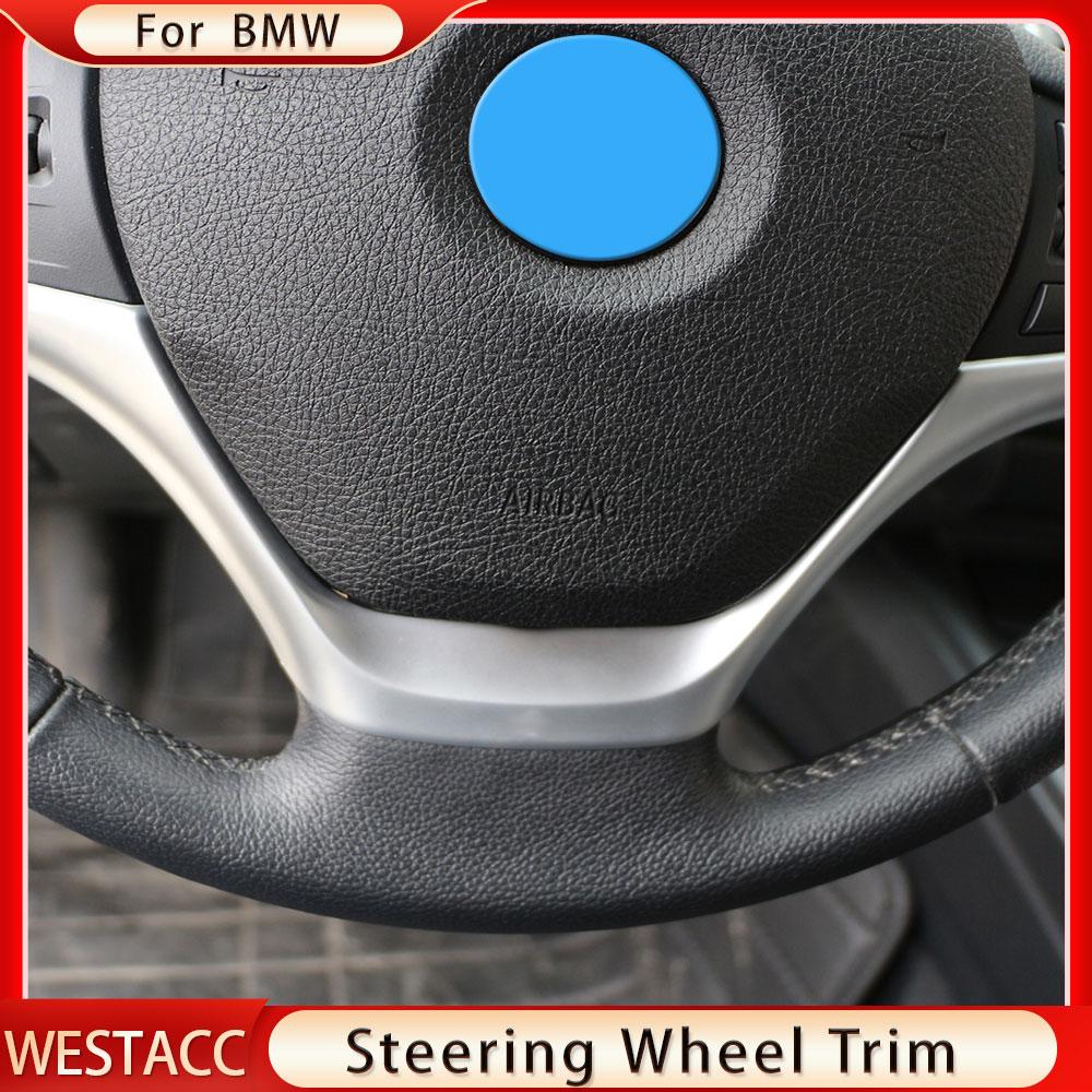 ABS хромированная накладка на руль автомобиля декоративная наклейка для BMW 3 серии F30 F34 320 328 2013 2014 стиль