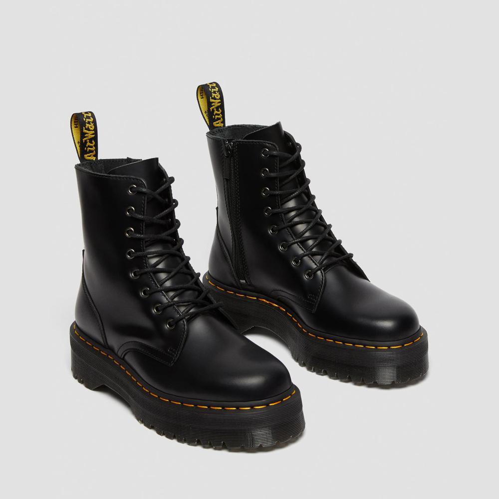 Boots Dr. Martens Black Jadon Smooth Version
