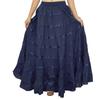 Beach Wear Cotton Skirt Long Maxi Boho Hippie Clothing