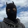 Улица Смешной Стиль Личность Черная Мультяшная Маска Бэтмена Для Хэллоуина Косплей Маска Шляпа