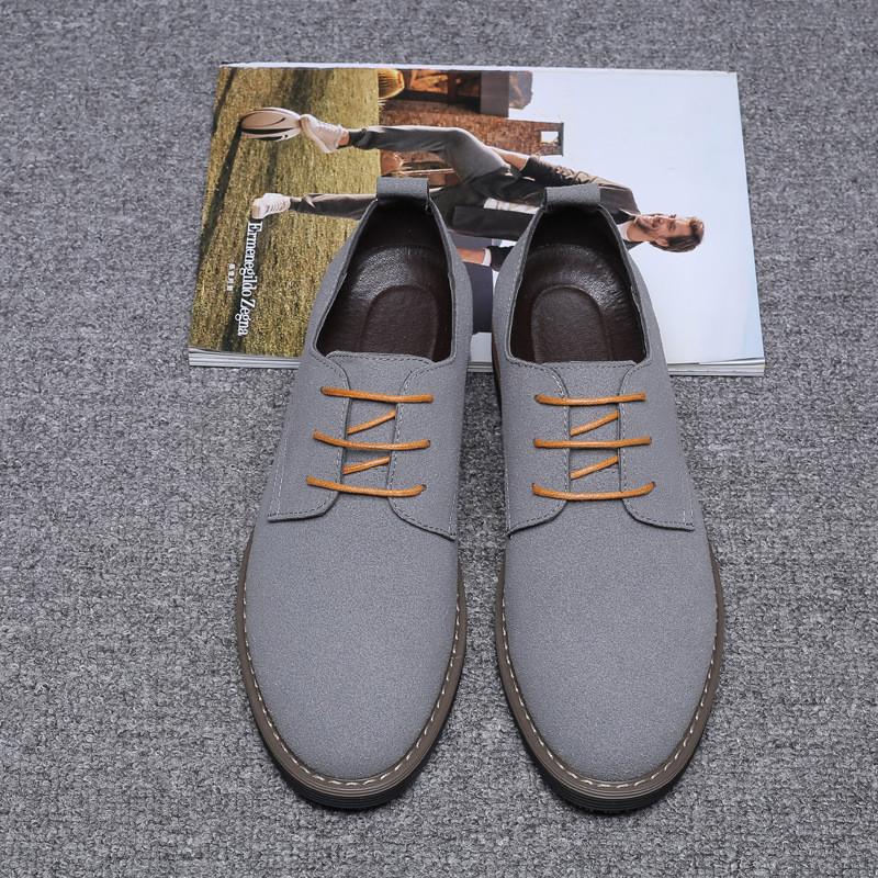 Casual Loafer Shoe For Men With Suede Upper And Breathable Rubber Sole For Summer And Winter Wear