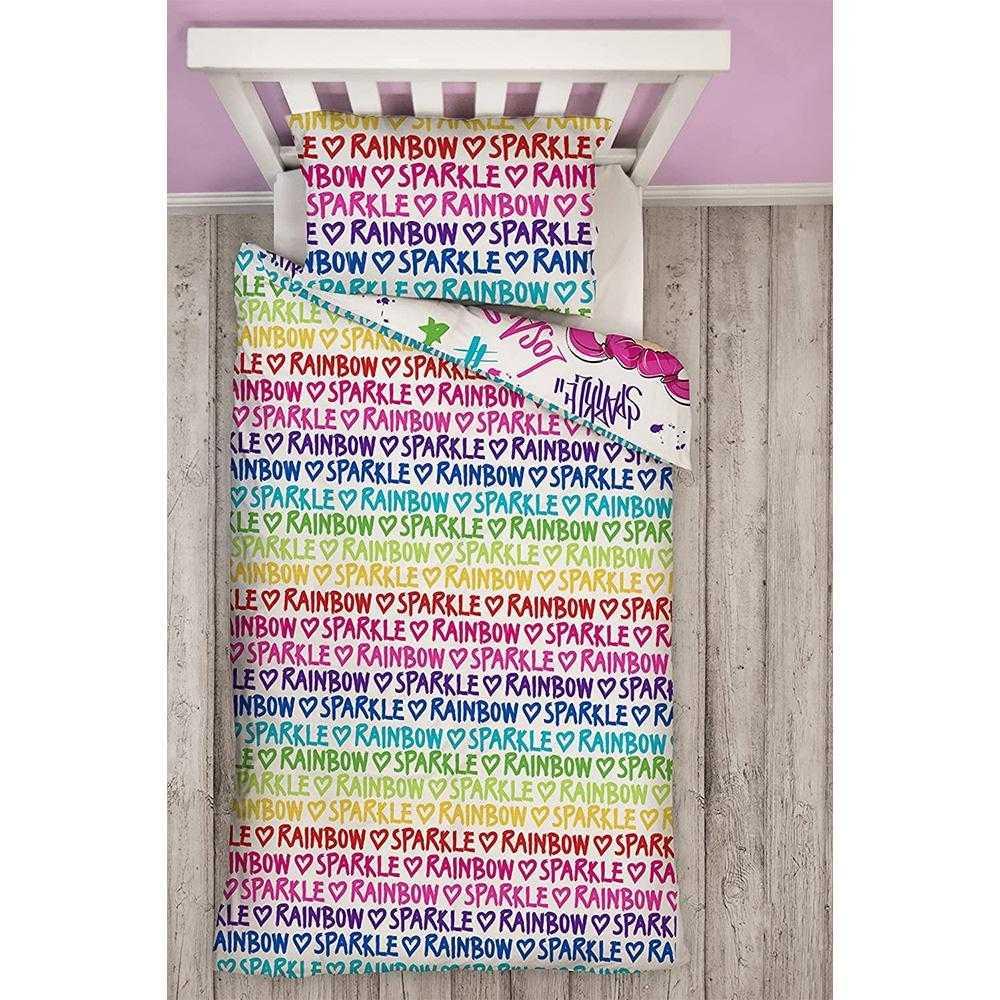 Rainbow High Glow Reversible Duvet Set