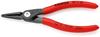 KNIPEX Precision Snap Ring Pliers for Straight 4811-J0 Holes, (SB) 4811-J0