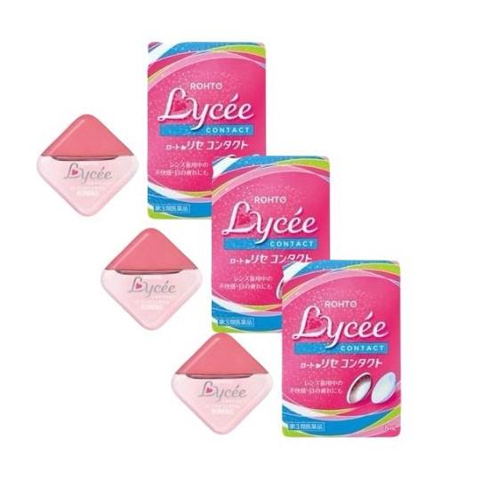 Rohto Lycee Contact глазные капли при ношении контактных линз, 8 мл
