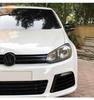Для Volkswagen Golf VI MK6 2008-2012 бэтмен летучая мышь зеркальная крышка глянцевая черная зеркальная крышка правая левая 2 шт. авто зеркало аксессуар