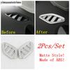 Head Lights / Window Lift Button Panel / Pillar A Speaker / Air AC Vent Cover Trim Matte Accessories For MG ZS EV 2018 -
