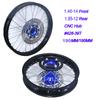 Front 1.40-14 inch Rear 1.85-12 inch Rims #428 sprocket 190MM Disc Brake For KLX CRF Kayo BSE Dirt Pit Bike Motorcycle