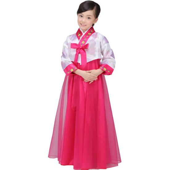 Детский ханбок, детские мужские и женские корейские костюмы для выступлений, костюмы для танца хё Дэ Чан Гым, традиционные корейские костюмы