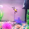 Diver Treasure Hunter Air Pump Connecting Aquarium Decoration Fish Tank Decor Pneumatic Ornament
