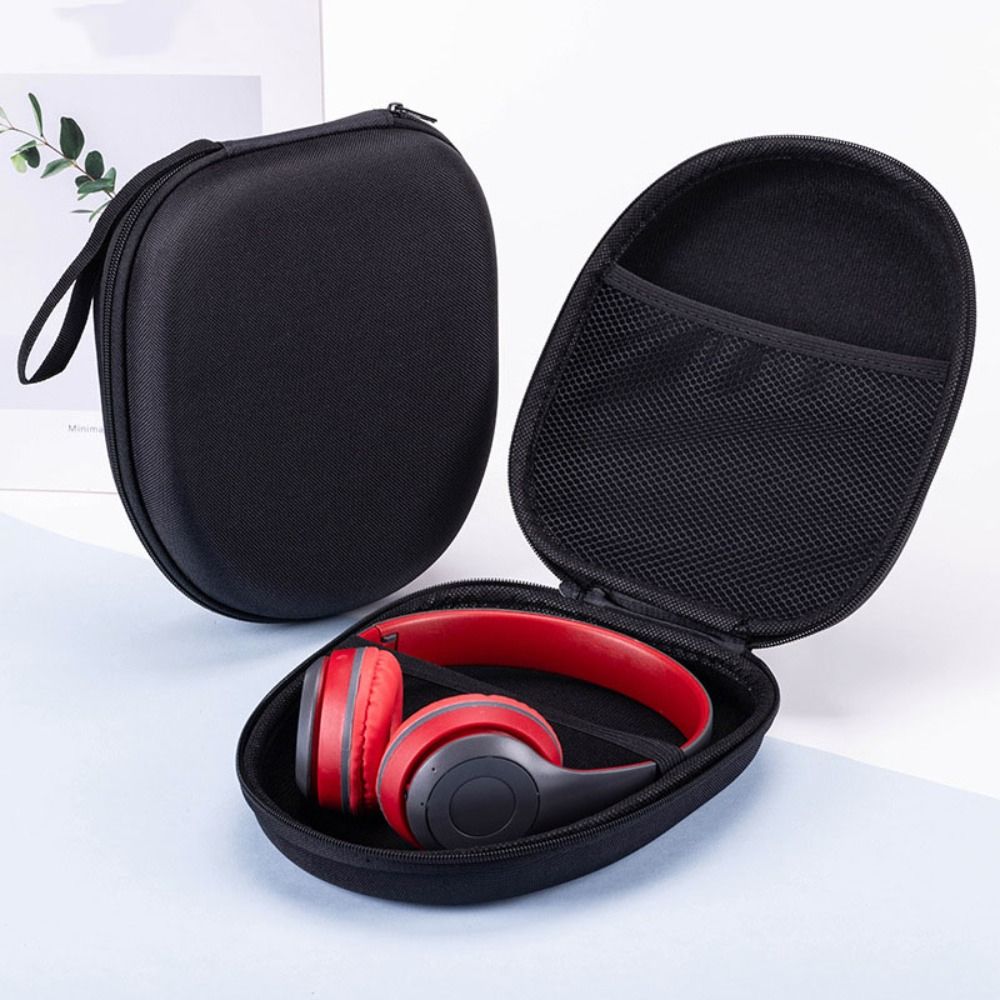 Zipper Storage Box Shockproof Headset Pouch Box Durable Bluetooth Headset Case Travel