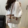 Women S Large Capacity Fashion Tote Bag Casual Shoulder Bag For College Students