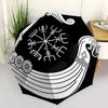 1 PC Automatic Folding Umbrella - Raven Pattern Portable Foldable Design With 8 Ribs Christmas Birthday Gifts