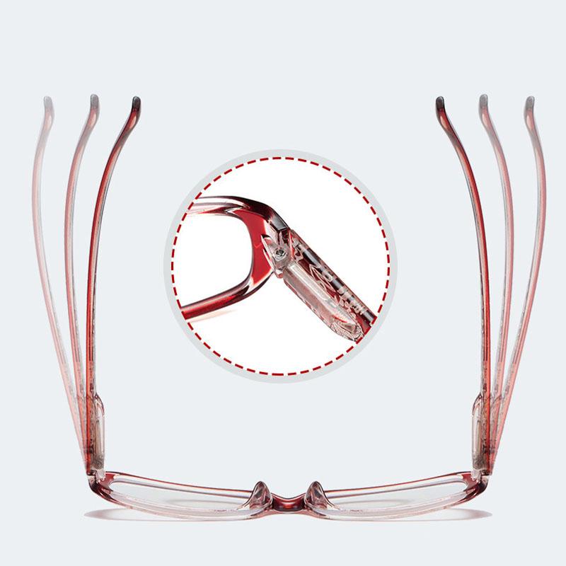 New Fashion Reading Glasses for Women Men PC Frame Portable Presbyopic Eyeglasses HD Vision Care +1.0 to +4.0