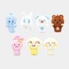 Cute Doll Keychain Plush Bag Pendant With Magnetic Magnet Buckle Fridge Magnet