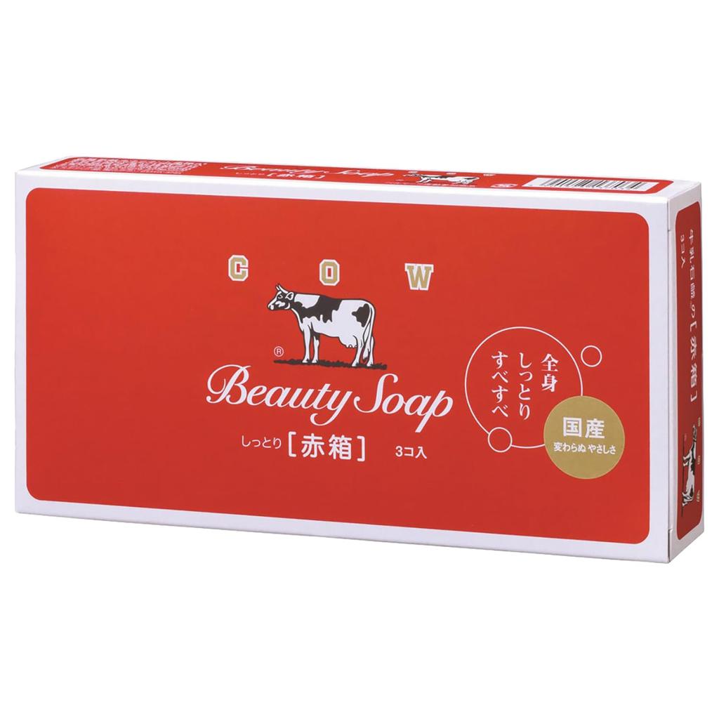 Cow brand Red Soap Bar 3-Pack Skin Care