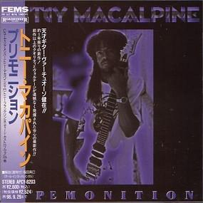 CD TONY MACALPINE Premonition APCY8203 Far East Metal 1994 Japan Rock Used