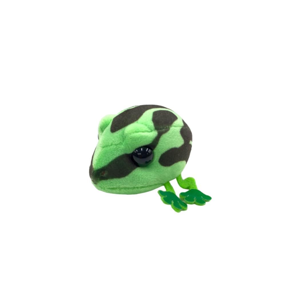 Cute Sales Spotted Poison Dart Frog Magnet Plush Toy N0159