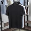 PLAYBOY Men's Quick-Dry Knit Round Neck Short Sleeve T-Shirt