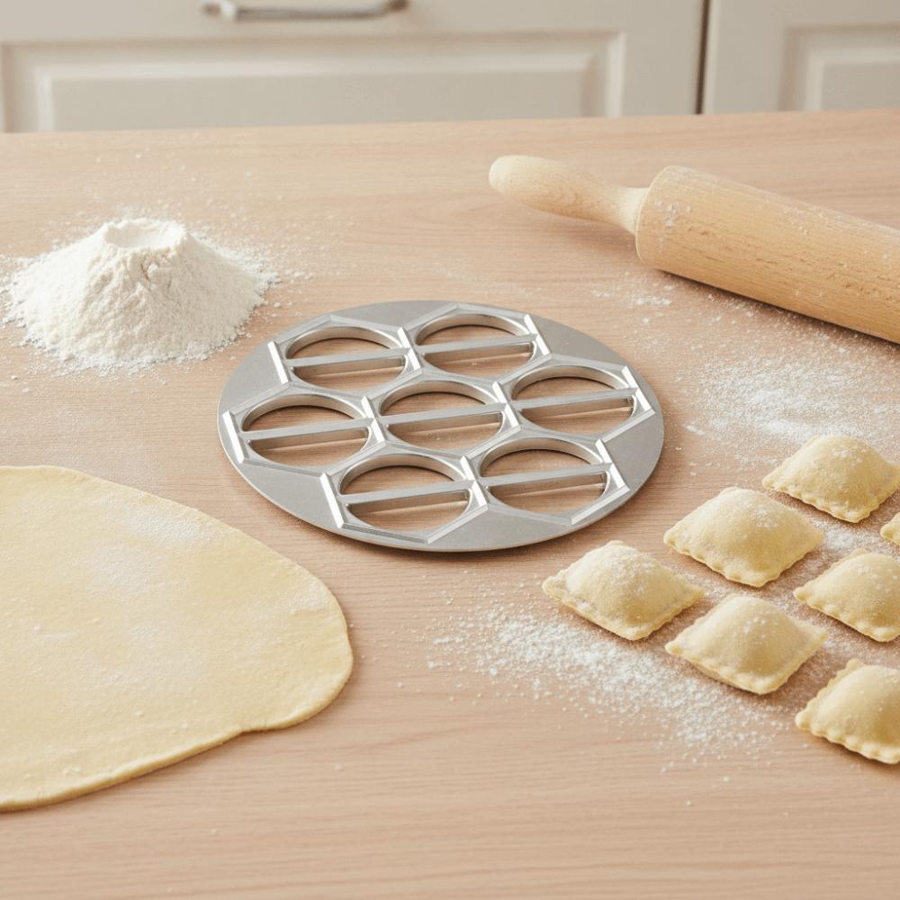 Press Type Pelmeni Mold Aluminum Zinc Zinc Alloy Dumpling Maker Convenient Dumpling Press Mold Lazy People