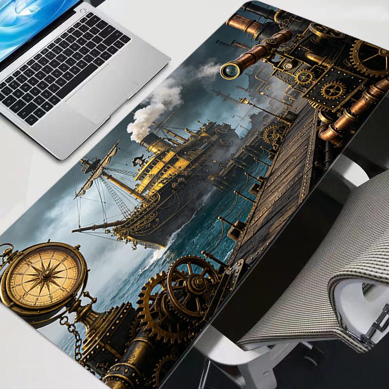 Mouse Pad Retro Treasure Map Extended Mouse Pad Carpet Gamer PC Computer Keyboard Desk Mat Hot Gaming Accessories Large Mousepad