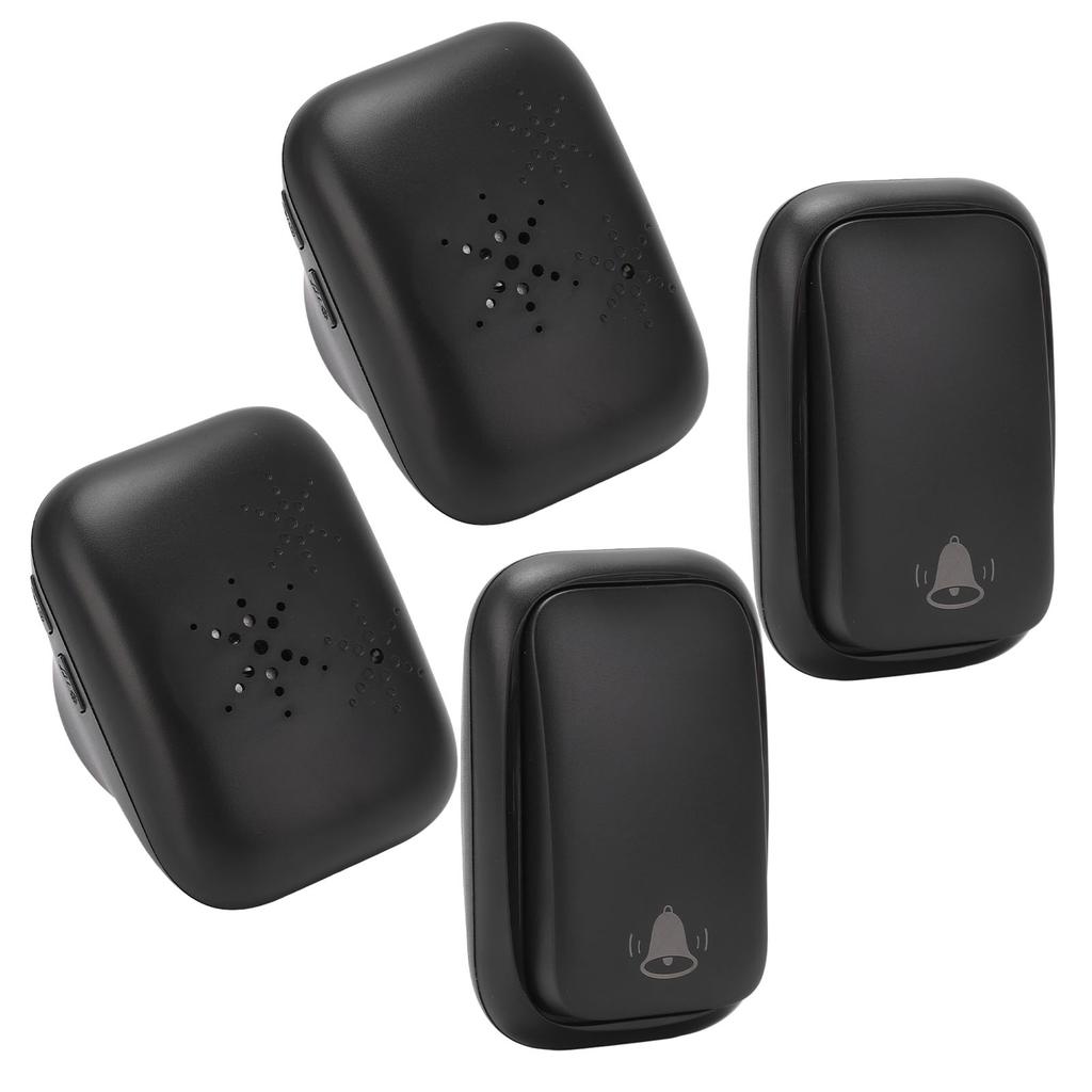 Беспроводной дверной звонок водонепроницаемый самогенерирующий громкий музыкальный дверной звонок для дома с вилкой США