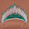 Crystal Queen Crown Tiara Rhinestone Wedding Tiaras Women Prom Crowns Bridal Hair Accessories