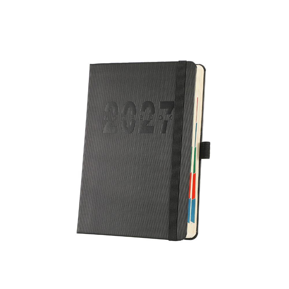 Wear-resistant A5 Agenda Planning Notebook 12 Months Office Work Planner School Office Supplies