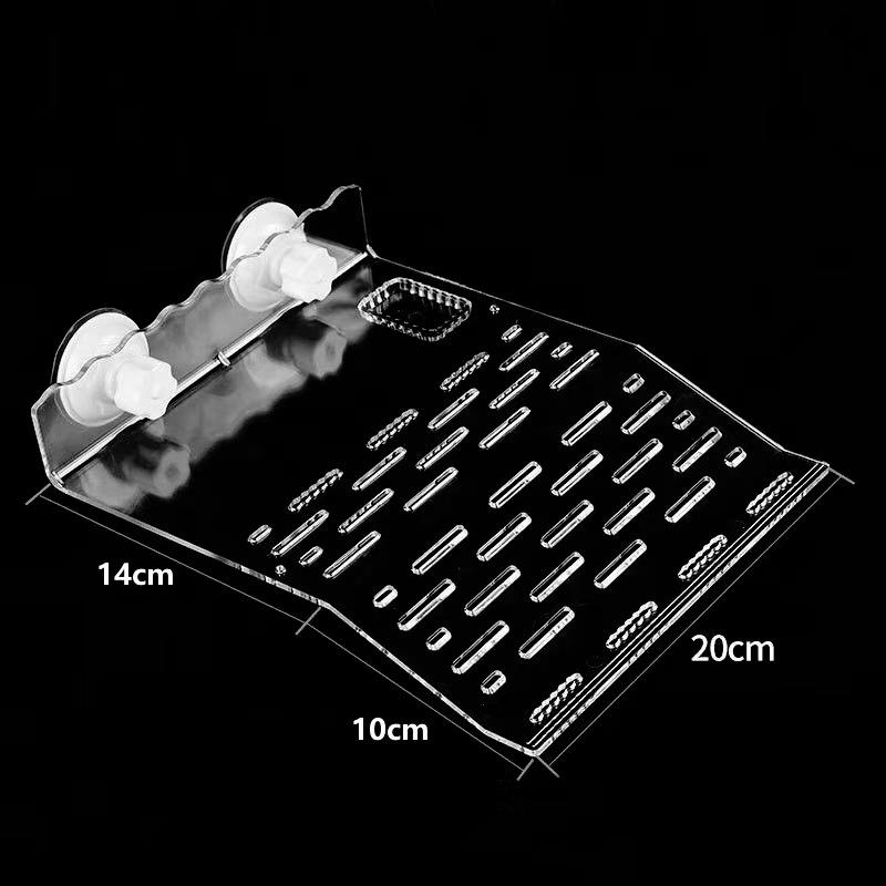 Мостик-платформа для купания и лазания для черепах - Акрил и пластик для красноухих черепах и болотных черепах