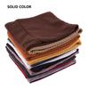 Collar Scarf Double-Layer Neck Warmer Circle Loop Scarves Winter Neck Gaiter Fleece Lined Scarf