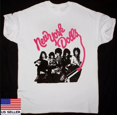 Футболка панк-рок группы New York Dolls размер S-5XL