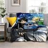 Anime SAO Sword Art Online Printed Oversized Manta Sofa Bed Cover Soft and Hairy Blanket Plaid Soft Warm Flannel Throw Blankets