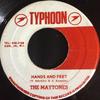 7-дюймовая пластинка MAYTONES LLOYD YOUNG CAREY JOHN Hands And Feet Scorpion NONE Typhoon Jamaica Reggae Ska Dub Б/у