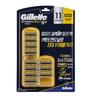 Gillette ProShield Razor Blades 11 Pieces (yellow/painted)
