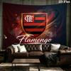 Clube de Regatas do Flamengo Printed Tapestry – Wall Hanging for Bedrooms, Dorms, and Home Decor