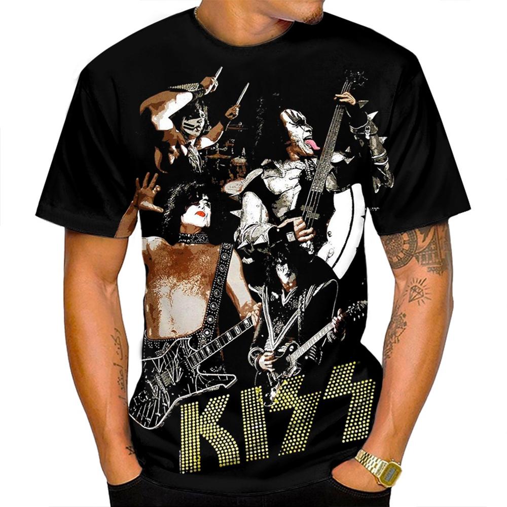 Мужская хип-хоп 3D принтованная цветная повседневная и удобная летняя модная футболка с короткими рукавами