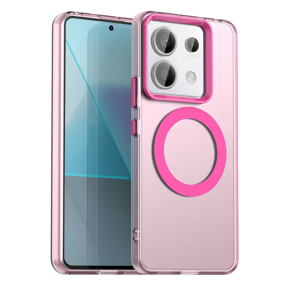 Для POCO X6 X6 Pro Тонкий Противоударный Ударопрочный Защищающий от отпечатков пальцев Магнитный Матовый Чехол для телефона