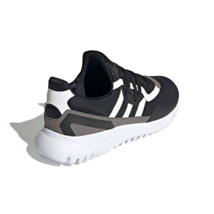 Adidas Flex J Black White Детские кроссовки Core-Black Cloud-White Grey-Four FX5319