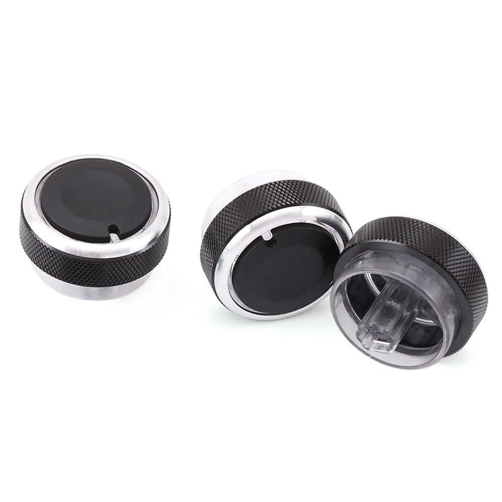 3PCS Auto Air Conditioning Heat Control Switch Knob AC Knob For Ford Focus 2 MK2 Focus 3 MK3 Mondeo