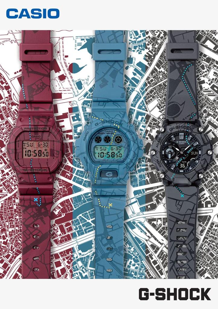 Часы Treasure Hunt Series Blue [Casio] G-Shock [] DW-6900SBY-2JR Мужские