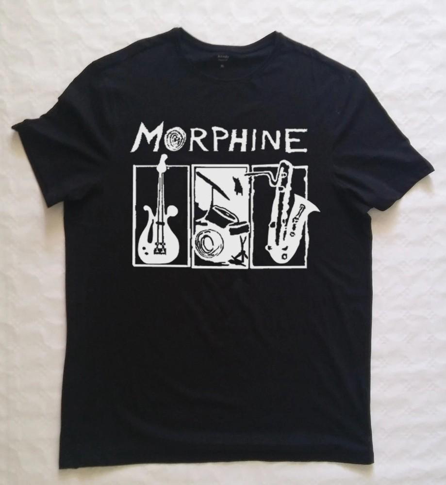 Morphine Band - Cure for Pain T Shirt Classic Black Unisex S-4XL AT188