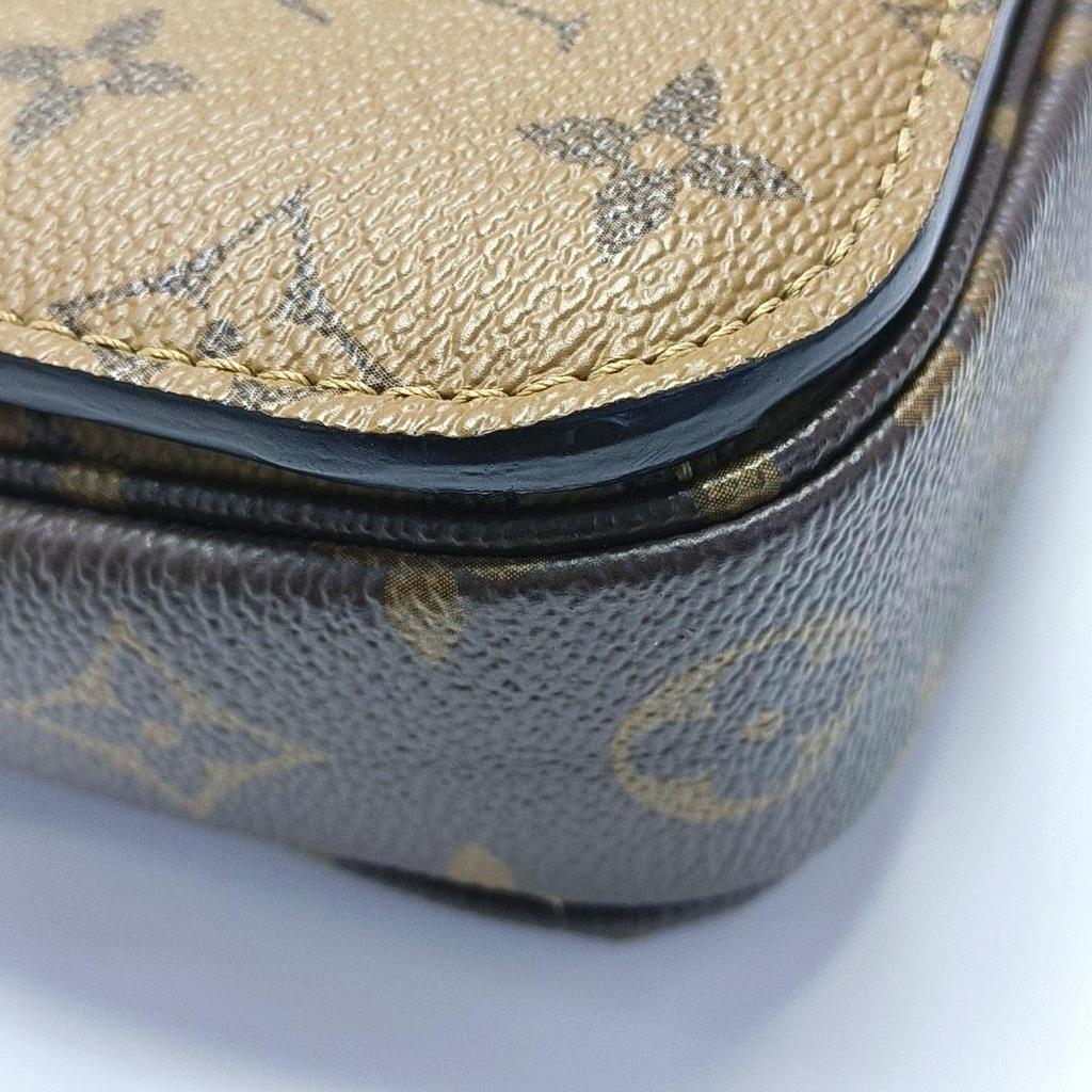 [Pre-Owned] Louis Vuitton Pochette Metis 'Brown Monogram Reverse Canvas' - Very Good #1UBDVG7