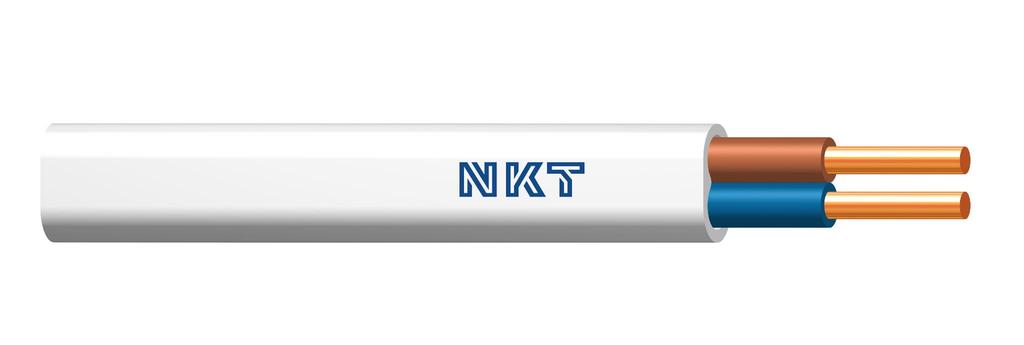 Плоский электрический кабель YDYp 2x1.5 450/750V NKT 13029002