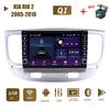 For KIA RIO 2 2005-2010 With Button Knob Car Radio Multimedia Video Player GPS 2 Din Android WIFI 1+16G