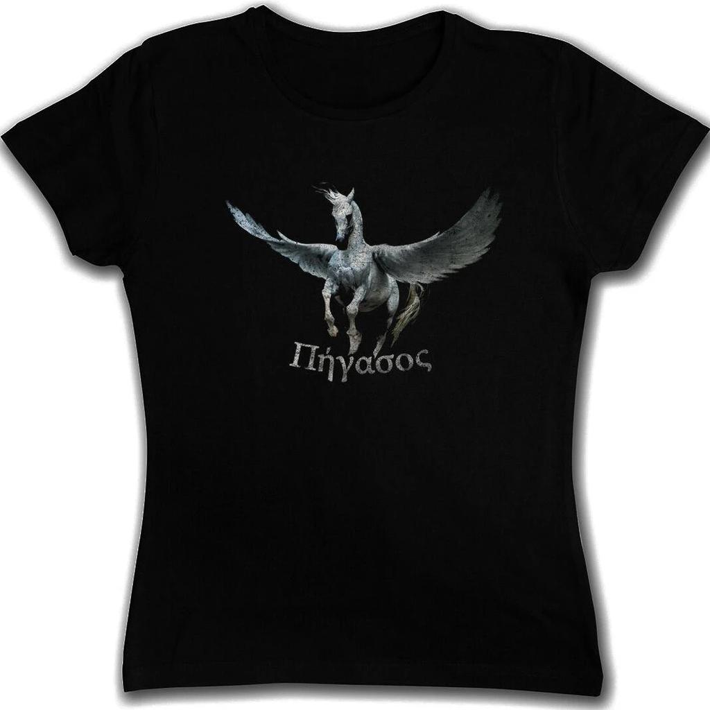 PEGASUS Flying Pegasi Pferd Horse Greek Mythology Mens TShirt Summer Cotton Short Sleeve ONeck Unisex T Shirt New S3XL