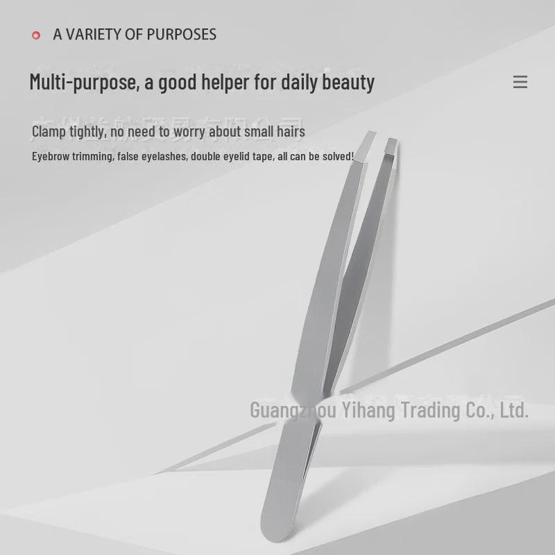 Прецизионные пинцеты из нержавеющей стали для бровей и бороды