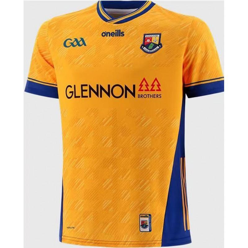 GAA Rugby Jersey Short Sleeve Unisex Sport Shirt Limerick Kildare Meath Offaly Dublin Teams