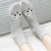 6 пар женских носков с персонажами 'Kitty Meow'