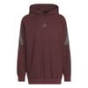 Adidas Basketball The 2025 Collection Chapter 02 Spacer Hoodie Unisex Hoodies Aurora-Gem-Red JD6139