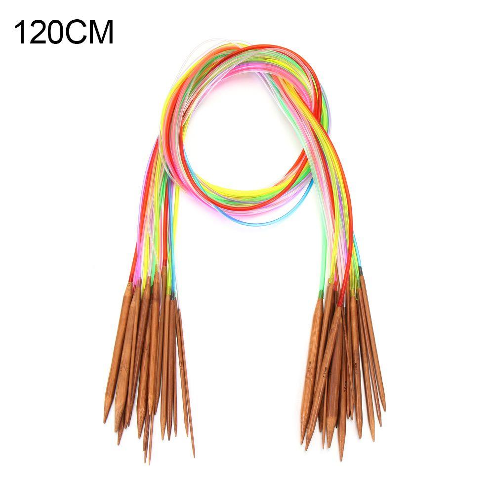 Гладкие цветные трубчатые швейные принадлежности булавка для вязания спицы круговые спицы