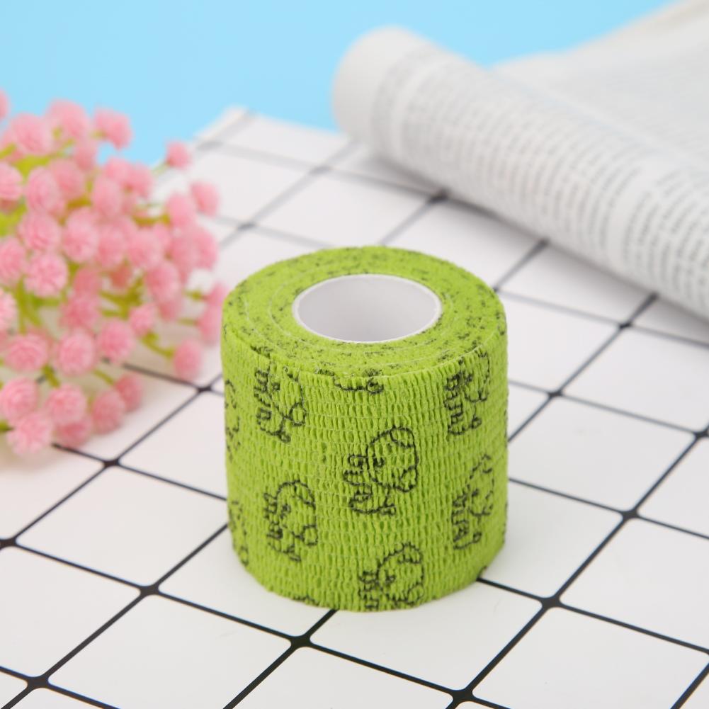 5Pcs Self-adhesive Elastic Bandage for Pet Dog Cat Bandage Leg Cover Protector Strap Medical Bandage Non-woven Cohesive Bandage